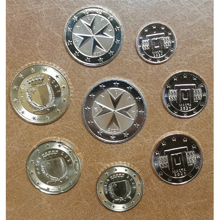 eurocoin eurocoins Set of 8 eurocoins Malta 2021 (UNC)