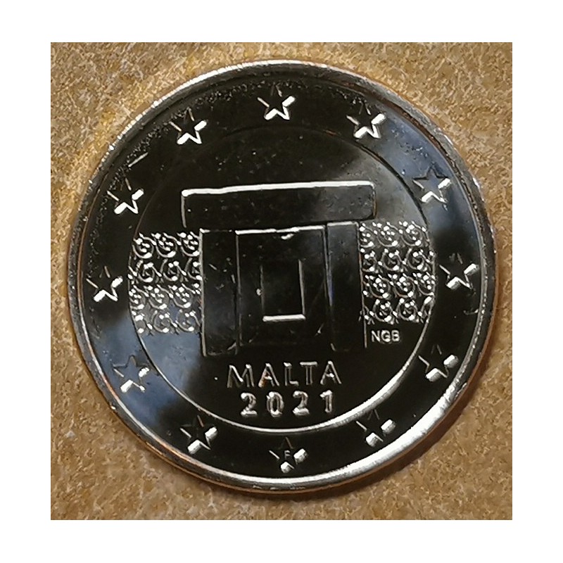 Euromince mince 2 cent Malta 2021 (UNC)