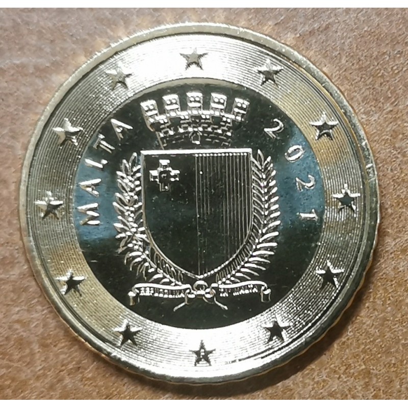 euroerme érme 10 cent Málta 2021 (UNC)
