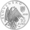 euroerme érme 10 Euro Szlovákia 2021 - Alexander Dubček (Proof)