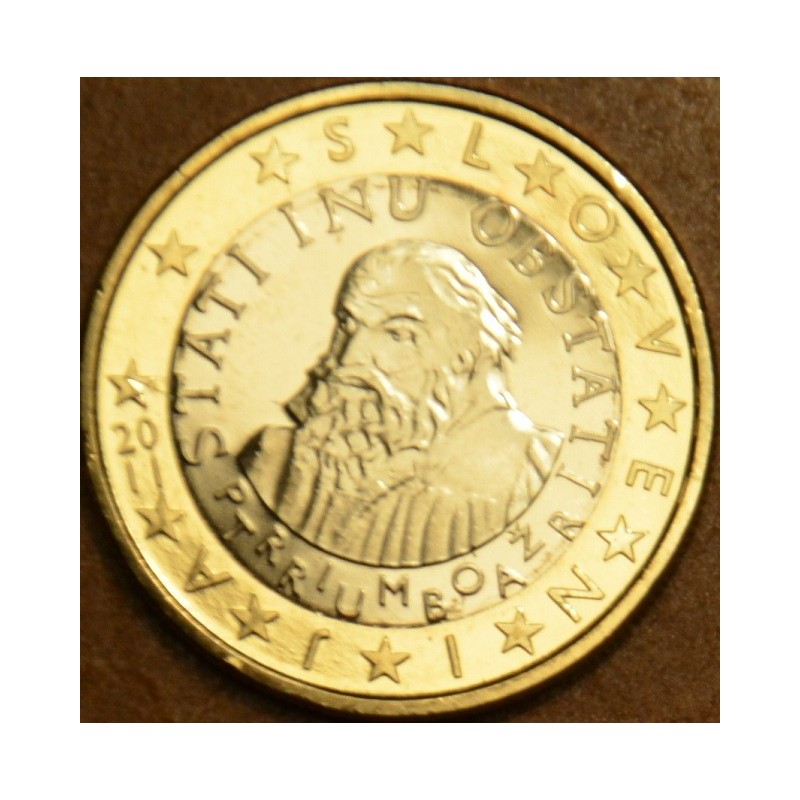 Euromince mince 1 Euro Slovinsko 2007 (UNC)