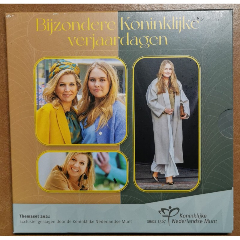 eurocoin eurocoins Netherlands 2021 - Themaset of 8 coins (BU)