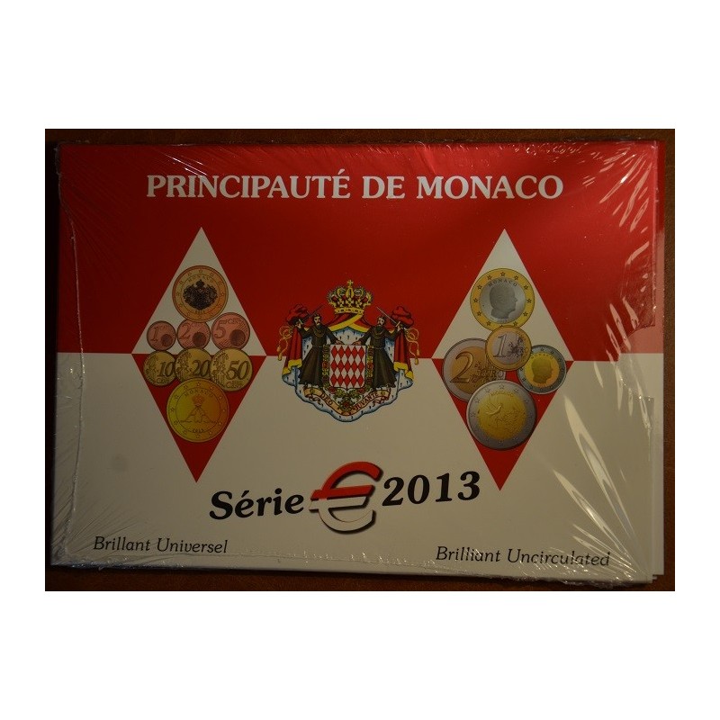 euroerme érme Monaco 2013 - 9 részes forgalmi sor (BU)