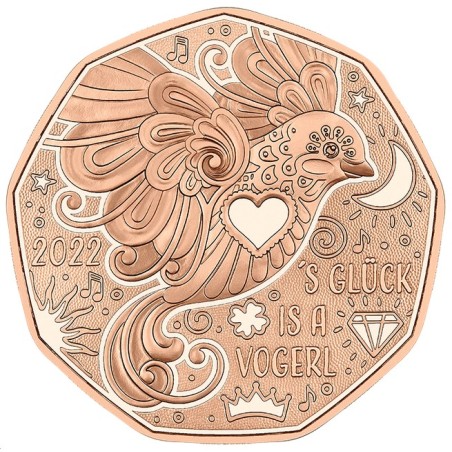 eurocoin eurocoins 5 Euro Austria 2022 - New year coin (UNC)