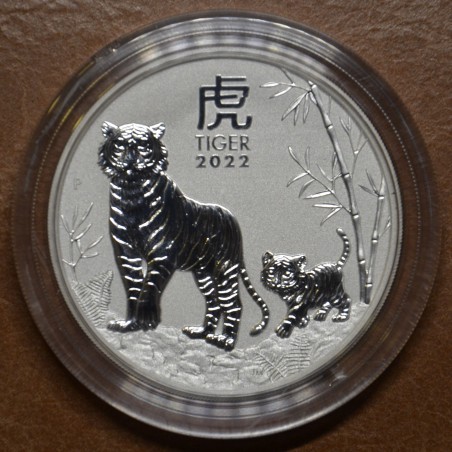 Euromince mince 2 dolár Australia 2022 - Rok Tigra (2 oz. Ag)