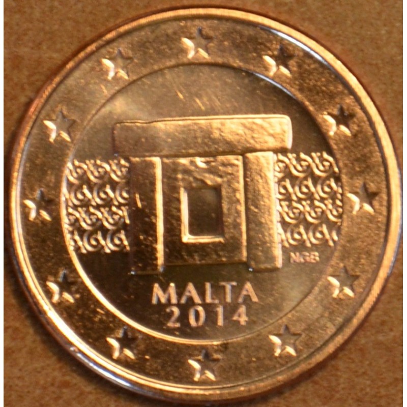 eurocoin eurocoins 1 cent Malta 2008 (UNC)