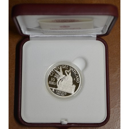 Euromince mince 10 Euro Vatikán 2021 - Unesco (Proof)
