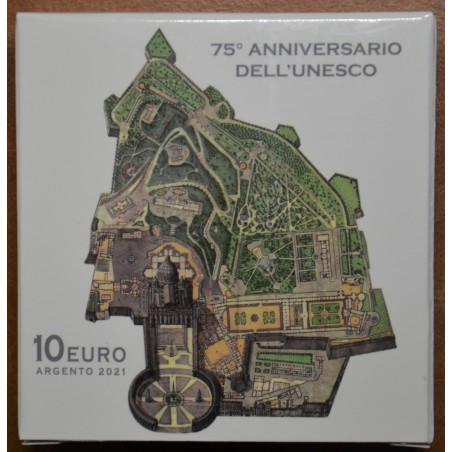 eurocoin eurocoins 10 Euro Vatican 2021 - Unesco (Proof)