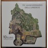 Euromince mince 10 Euro Vatikán 2021 - Unesco (Proof)