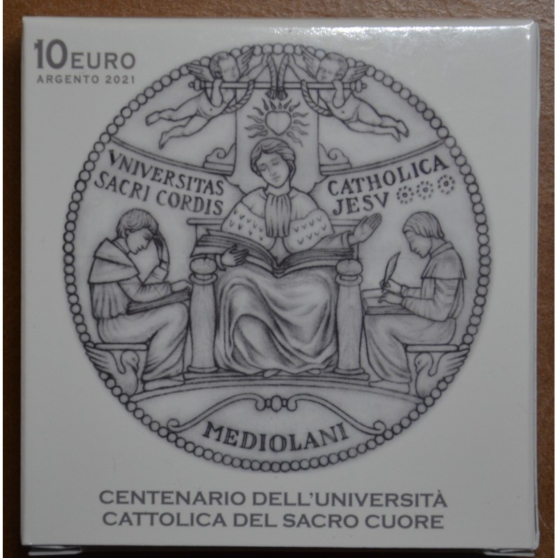 euroerme érme 10 Euro Vatikán 2021 - A katolikus egyetem 100 éve (P...