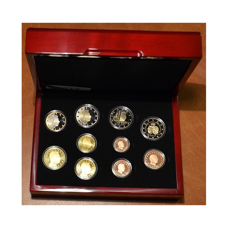 eurocoin eurocoins Luxembourg 2021 set of 10 Euro coins (Proof)