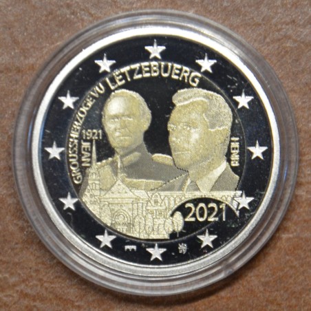 Euromince mince 2 Euro Luxembursko 2021 - 100. výročie narodenia ve...