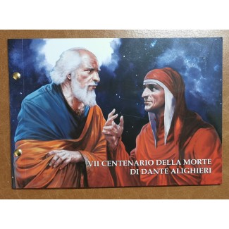2 Euro Vatican 2021 - Dante Alighieri (Numisbrief)