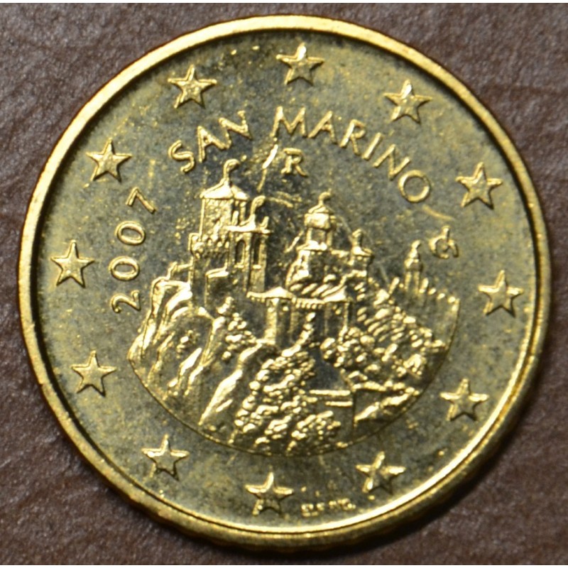 euroerme érme 50 cent San Marino 2007 (UNC)