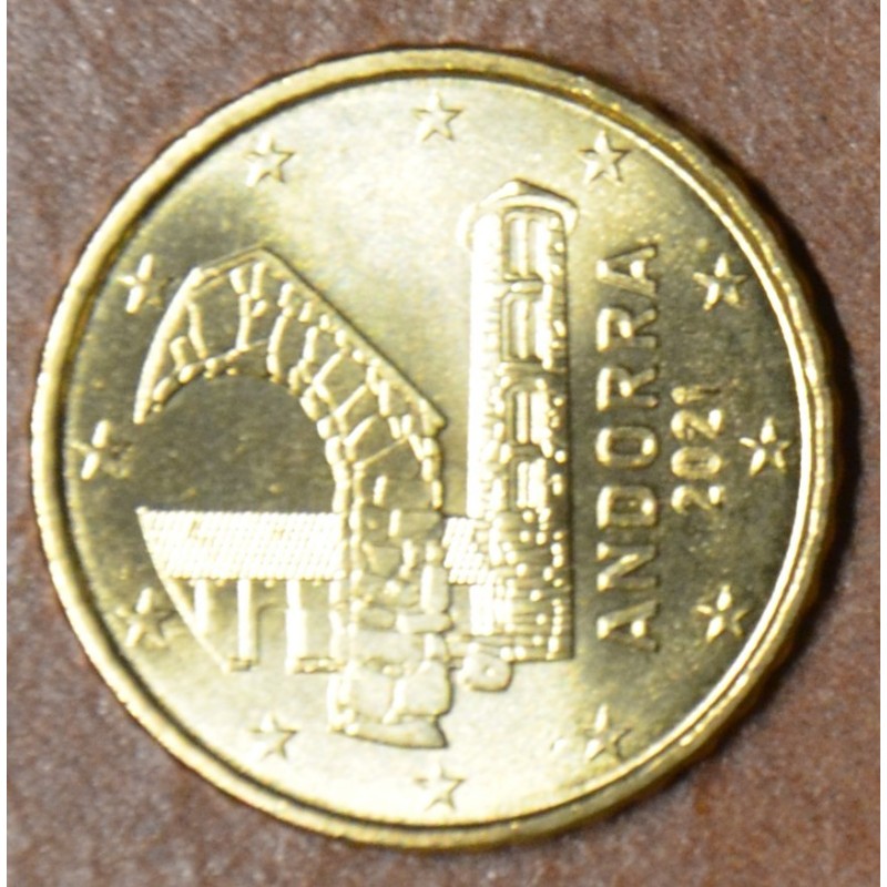 Euromince mince 10 cent Andorra 2021 (UNC)