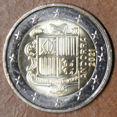 Euromince mince 2 Euro Andorra 2021 (UNC)