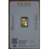 euroerme érme Aranylapka PAMP 1 g (Au999.9)