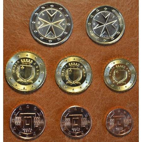 Euromince mince Sada 8 euromincí Malta 2013 (BU)