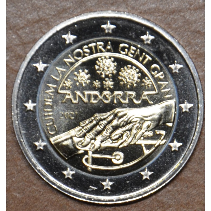eurocoin eurocoins 2 Euro Andorra 2021 - Taking care of our seniors...