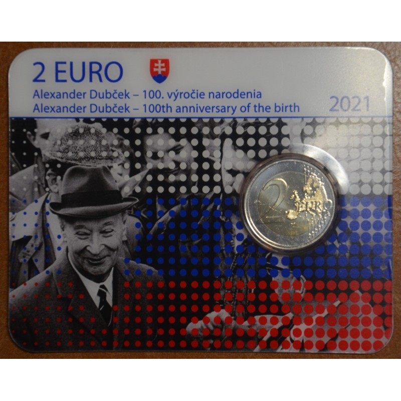 eurocoin eurocoins 2 Euro Slovakia 2021 - Alexander Dubček (BU)