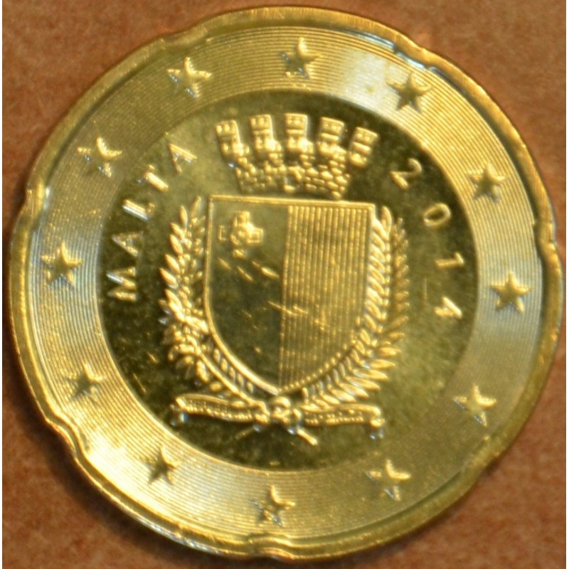 eurocoin eurocoins 20 cent Malta 2014 (UNC)