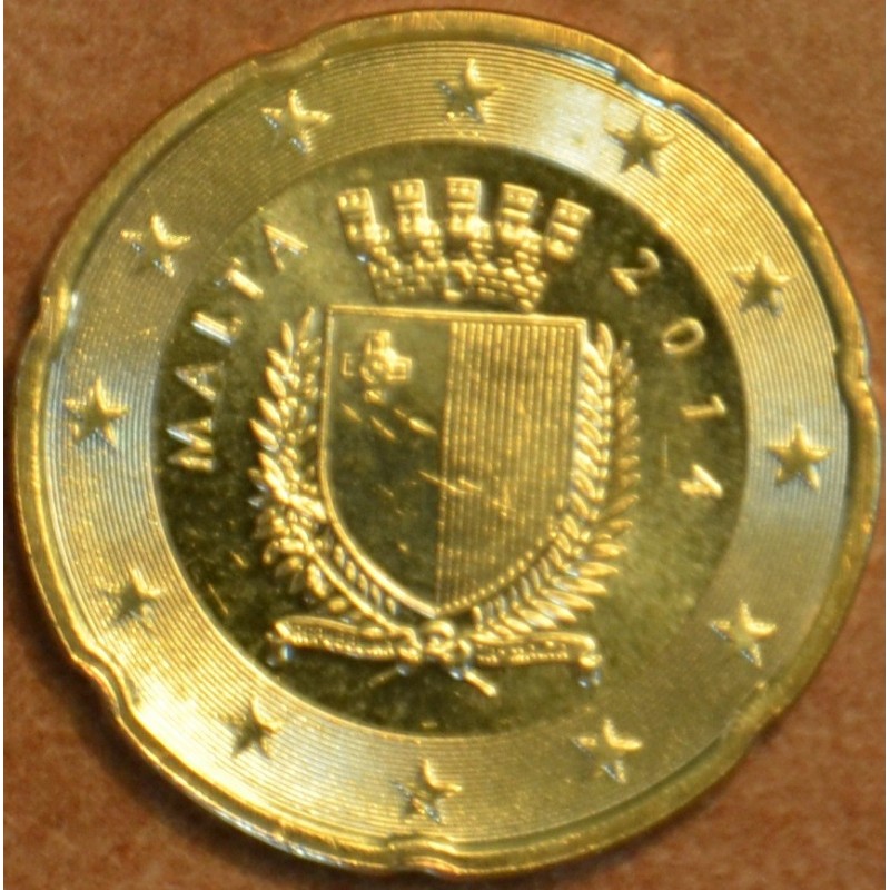 Euromince mince 20 cent Malta 2014 (UNC)