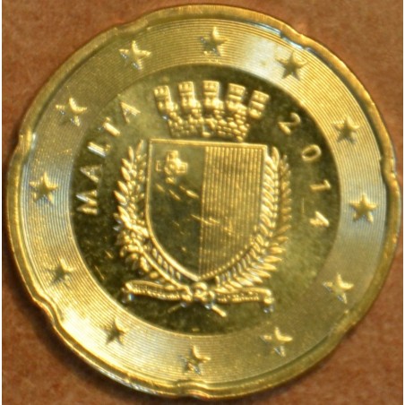 eurocoin eurocoins 20 cent Malta 2014 (UNC)