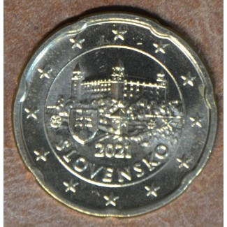 eurocoin eurocoins 20 cent Slovakia 2021 (UNC)
