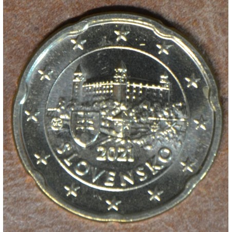 Euromince mince 20 cent Slovensko 2021 (UNC)