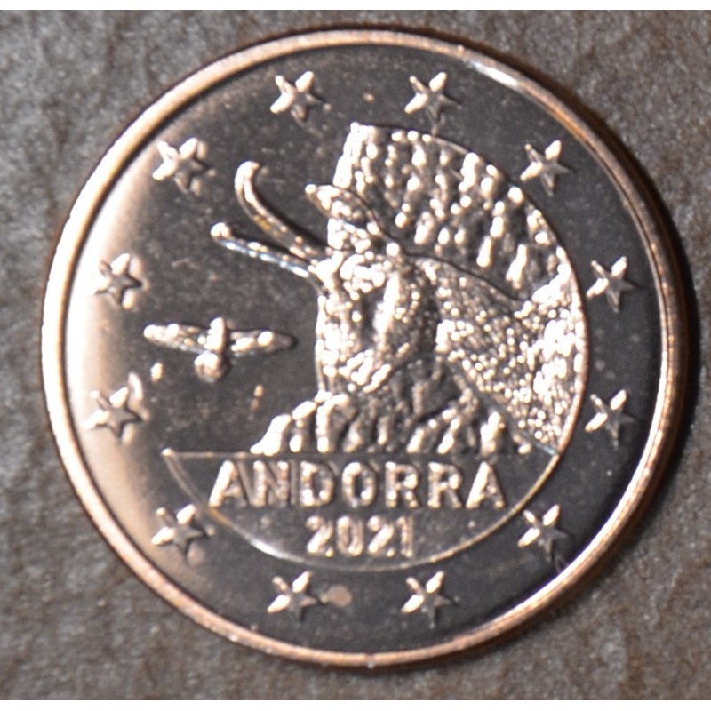 eurocoin eurocoins 1 cent Andorra 2021 (UNC)