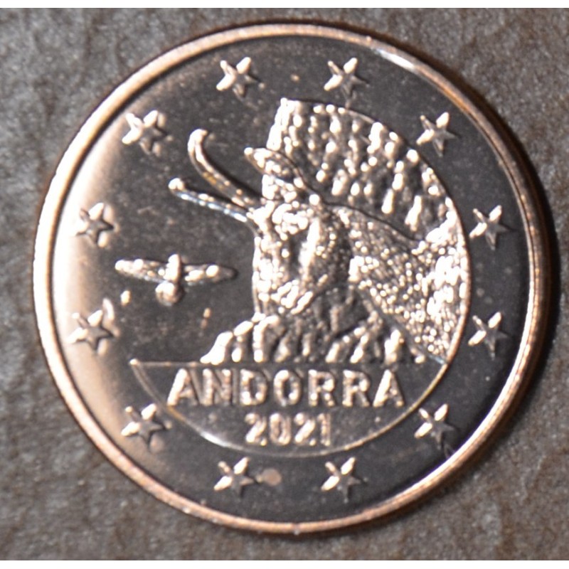 eurocoin eurocoins 2 cent Andorra 2021 (UNC)