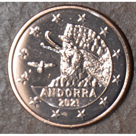Euromince mince 5 cent Andorra 2021 (UNC)