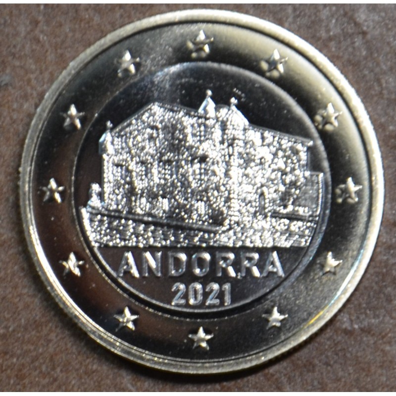 Euromince mince 1 Euro Andorra 2021 (UNC)
