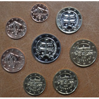 Set of Slovak coins 2021 (UNC)