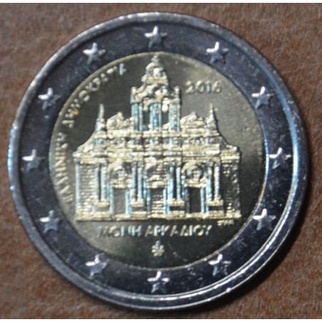 Euromince mince 2 Euro Grécko 2016 - Kláštor Arkadi (UNC)