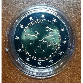 Euromince mince 2 Euro Monaco 2013 - 20. výročie členstva v OSN (BU)