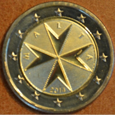 euroerme érme 2 Euro Málta 2014 (UNC)