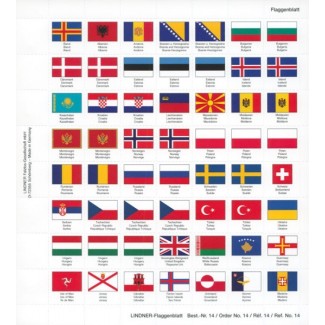 euroerme érme Lindner matricák No 14