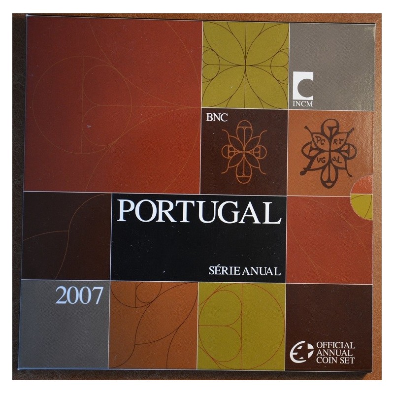 euroerme érme Portugália 2007 - 8 részes forgalmi sor (BU)