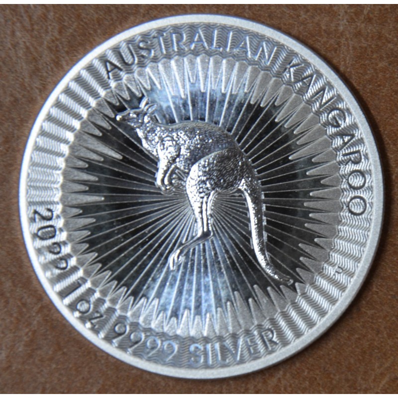 Euromince mince 1 dolár Australia 2022 Kengura (1 oz. Ag)