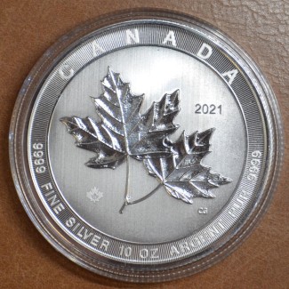 50 dollars Canada 2021 Magnificent Maple (10 oz. Ag)