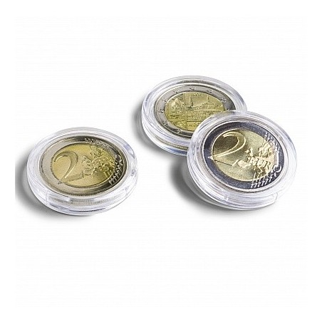 Euromince mince 39 mm Leuchtturm ULTRA kapsule (10 ks)