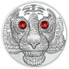 Euromince mince 20 Euro Rakúsko 2022 - Azia: Sila tigra (Proof)