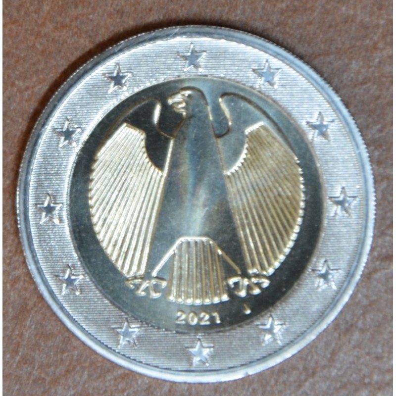 eurocoin eurocoins 2 Euro Germany 2021 \\"J\\" (UNC)