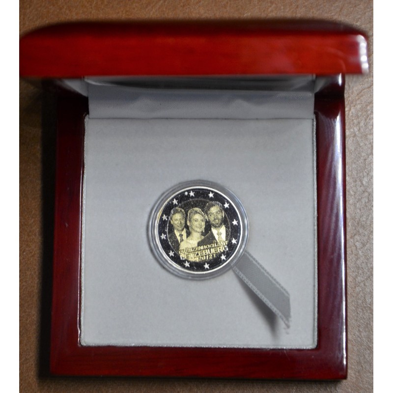 Euromince mince 2 Euro Luxembursko 2012 - Královská svadba (Proof)