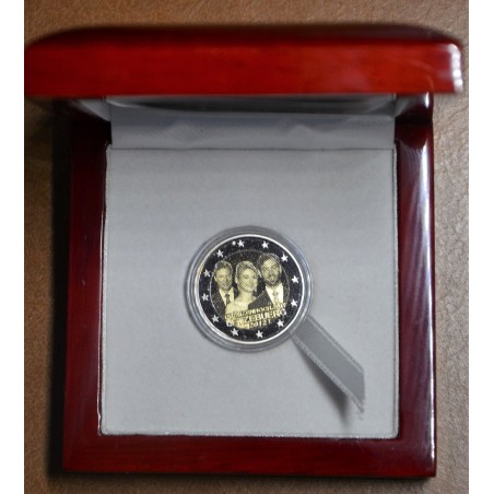 Euromince mince 2 Euro Luxembursko 2012 - Královská svadba (Proof)