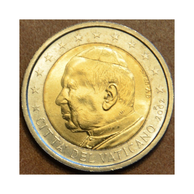 Euromince mince 2 Euro Vatikán 2002 Ján Pavol II. (BU)