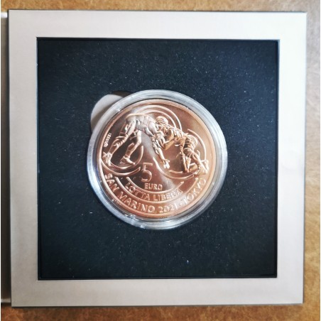 euroerme érme 5 Euro San Marino 2021 Tokio: Szabadfogású birkózás (...