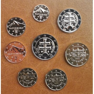 Set of Slovak coins 2022 (UNC)