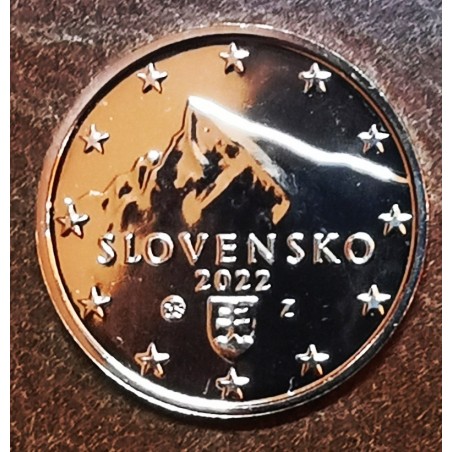 Euromince mince 1 cent Slovensko 2022 (UNC)